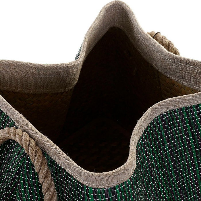 Set de basket DKD Home Decor Fibre naturelle Boho 40 x 40 x 38 cm