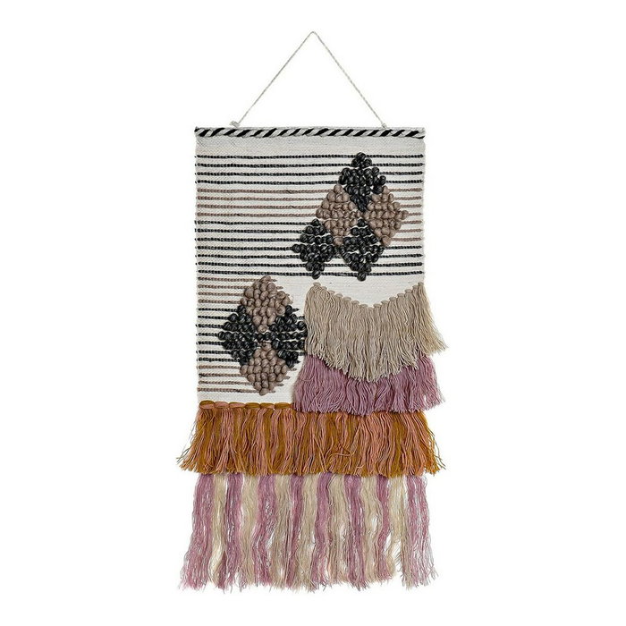 DKD Home Decor Décoration Suspendue Jute Coton Laine (46 x 2 x 110 cm) DKD Home Decor Décoration Suspendue Jute Coton Laine (46 x 2 x 110 cm)