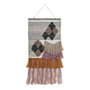 DKD Home Decor Décoration Suspendue Jute Coton Laine (46 x 2 x 110 cm)