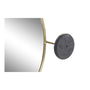 Miroir mural DKD Home Decor Noir Doré 44 x 7 x 25 cm