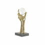 Figurine Décorative DKD Home Decor Noir Doré Main 13,5 x 13,5 x 36 cm