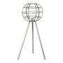Lampe de bureau DKD Home Decor Métal Gris foncé (50 x 50 x 98 cm)