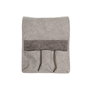 Organiseur DKD Home Decor Gris Gris clair Gris foncé Polyuréthane 30 x 0,5 x 90 cm