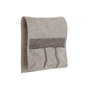 Organiseur DKD Home Decor Gris Gris clair Gris foncé Polyuréthane 30 x 0,5 x 90 cm