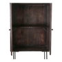 Buffet DKD Home Decor Noir Brun foncé Métal Bois de manguier 84 x 43 x 153,5 cm