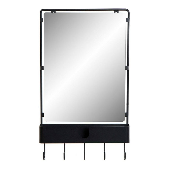 Portemanteau DKD Home Decor Noir Métal Loft 40 x 9 x 72 cm (1 Unité) Portemanteau DKD Home Decor Noir Métal Loft 40 x 9 x 72 cm (1 Unité)