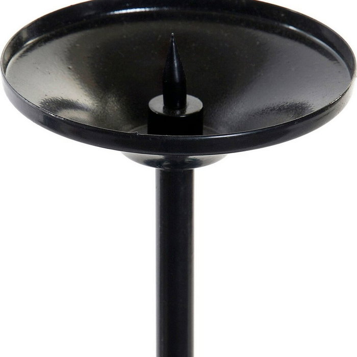 Bougeoir DKD Home Decor Bleu Métal Verre 13 x 13 x 25 cm