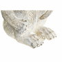 Figurine Décorative DKD Home Decor Blanc Singe Tropical Décapé 16 x 15 x 30 cm