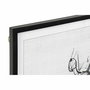 Cadre DKD Home Decor 70 x 2,5 x 90 cm Femme Moderne (2 Unités)