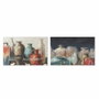 DKD Home Decor Toile Pin 90 x 2,7 x 60 cm