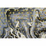 DKD Home Decor Toile Abstrait Moderne Noir et Doré 60 x 3 x 90 cm (Lot de 2)