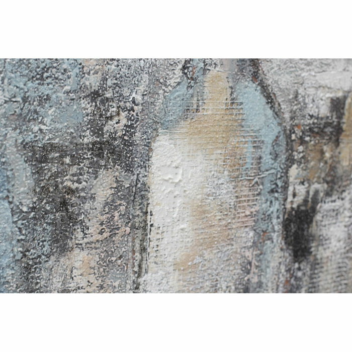 DKD Home Decor Toile Pin Toile 100 x 2,8 x 100 cm