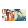 DKD Home Decor Toile Pin 99,5 x 3,5 x 99,5 cm (Lot de 2)