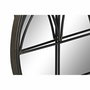 Miroir mural DKD Home Decor Noir Moderne 76 x 4 x 76 cm