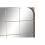 Miroir mural DKD Home Decor Noir Doré 45,5 x 7,5 x 55 cm Vintage