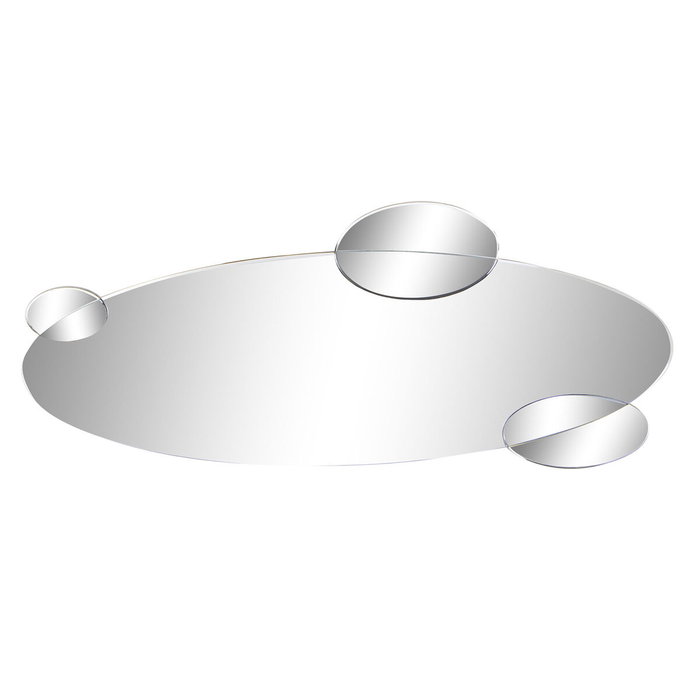 Miroir mural DKD Home Decor Noir Moderne Cercles 120 x 2 x 49 cm Miroir mural DKD Home Decor Noir Moderne Cercles 120 x 2 x 49 cm