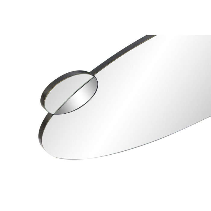 Miroir mural DKD Home Decor Noir Moderne Cercles 120 x 2 x 49 cm Miroir mural DKD Home Decor Noir Moderne Cercles 120 x 2 x 49 cm