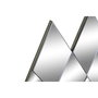 Miroir mural DKD Home Decor Noir Moderne Losanges 120 x 2 x 80 cm