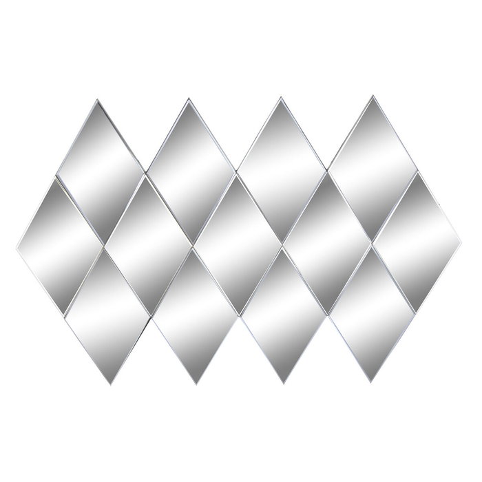 Miroir mural DKD Home Decor Noir Moderne Losanges 120 x 2 x 80 cm Miroir mural DKD Home Decor Noir Moderne Losanges 120 x 2 x 80 cm