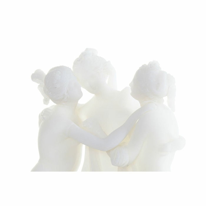 DKD Home Decor Figurine Décorative Résine Blanc (25 x 11 x 40,5 cm)