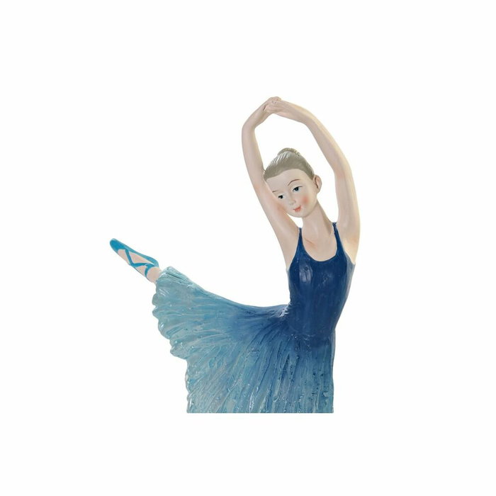 DKD Home Decor Figurine Décorative Danseuse Classique Bleu Romantique DKD Home Decor Figurine Décorative Danseuse Classique Bleu Romantique