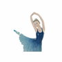 DKD Home Decor Figurine Décorative Danseuse Classique Bleu Romantique