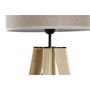 Lampe de bureau DKD Home Decor Beige Bois Marron 220 V 50 W 30 x 30 x 69 cm
