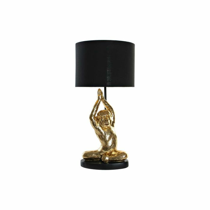 Lampe de bureau DKD Home Decor Noir Doré Polyester Résine Singe (25 x 25 x 48 cm) Lampe de bureau DKD Home Decor Noir Doré Polyester Résine Singe (25 x 25 x 48 cm)