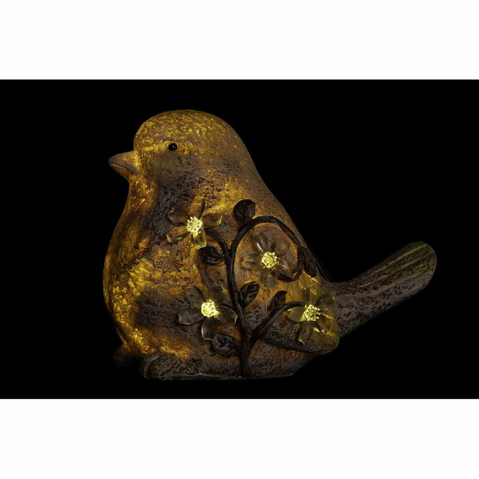 DKD Home Decor Figurine Décorative Animaux Rose Naturel (3 Pièces)