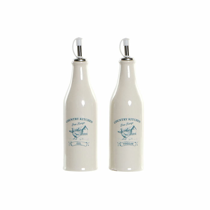 Ensemble salière et poivrier DKD Home Decor 250 ml Blanc Vert Turquoise Acier inoxydable Plastique Dolomite Ensemble salière et poivrier DKD Home Decor 250 ml Blanc Vert Turquoise Acier inoxydable Plastique Dolomite