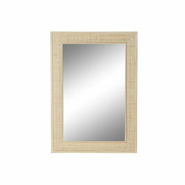 Miroir mural DKD Home Decor Multicouleur Naturel Bois Vintage Scandi 70,5 x 2,5 x 100,5 cm