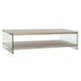 Table Basse DKD Home Decor Multicouleur Transparent Naturel Bois Verre Bois MDF 130 x 65 x 35,5 cm