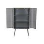Étagère DKD Home Decor Naturel Gris Métal Bois 2 Etagères (79 x 39 x 133 cm)