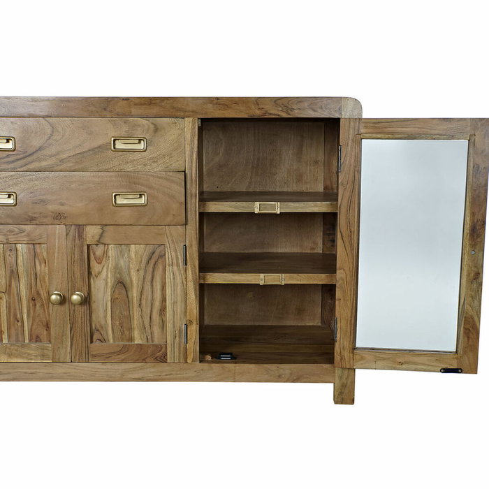 Buffet DKD Home Decor Doré Naturel Acacia 150 x 40 x 81 cm