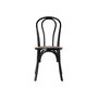 Chaise de Salle à Manger DKD Home Decor Noir Multicouleur 43 x 44 x 89 cm