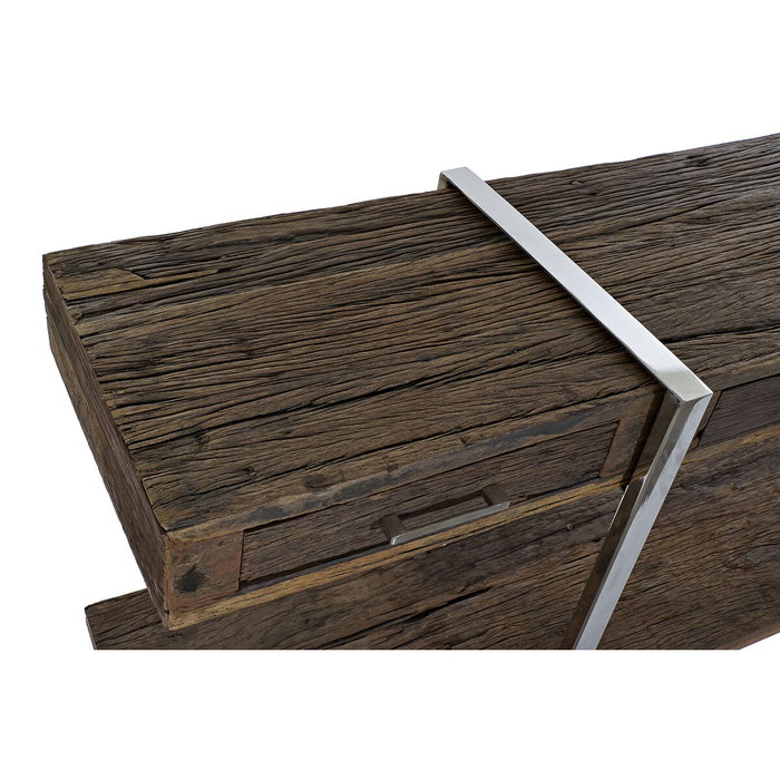Meuble d'Entrée DKD Home Decor Marron Argenté 180 x 44 x 75 cm