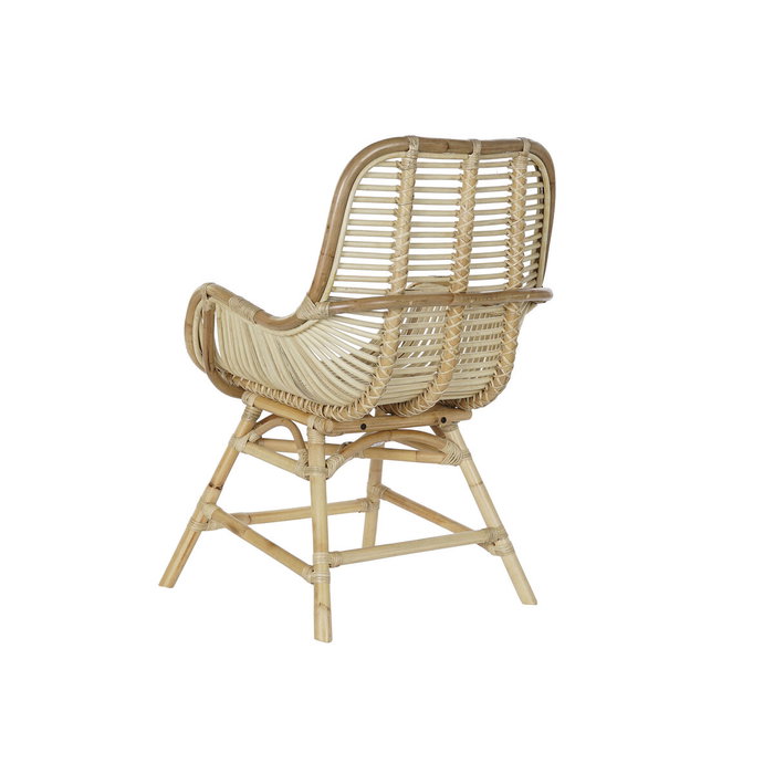 Chaise de jardin DKD Home Decor Multicouleur Naturel Rotin 61 x 58 x 92 cm 62 x 62 x 92 cm Chaise de jardin DKD Home Decor Multicouleur Naturel Rotin 61 x 58 x 92 cm 62 x 62 x 92 cm