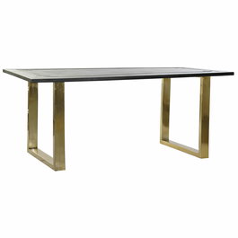 Table de Salle à Manger DKD Home Decor 180 x 89 x 75 cm Métal Bois de manguier