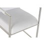 Chaise DKD Home Decor Polyester Acier Blanc (56 x 68 x 92 cm)