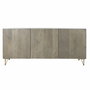 Buffet DKD Home Decor Gris Doré Métal Bois de manguier 160 x 45 x 75 cm