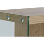 Buffet DKD Home Decor Transparent Marron Clair Verre Bois MDF 160 x 45 x 80 cm