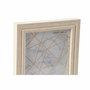 Porte photos mural DKD Home Decor 32,5 x 1,5 x 45 cm Verre Naturel Vert Bois MDF Scandinave