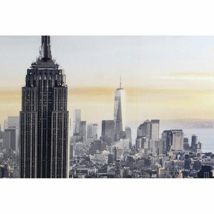 DKD Home Decor Toile New York Loft 144 x 3,5 x 84 cm