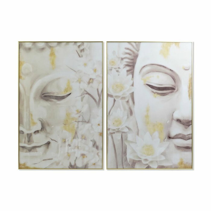 DKD Home Decor Cadre Buda Oriental 80 x 4 x 120 cm (2 Unités) DKD Home Decor Cadre Buda Oriental 80 x 4 x 120 cm (2 Unités)