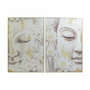 DKD Home Decor Cadre Buda Oriental 80 x 4 x 120 cm (2 Unités)