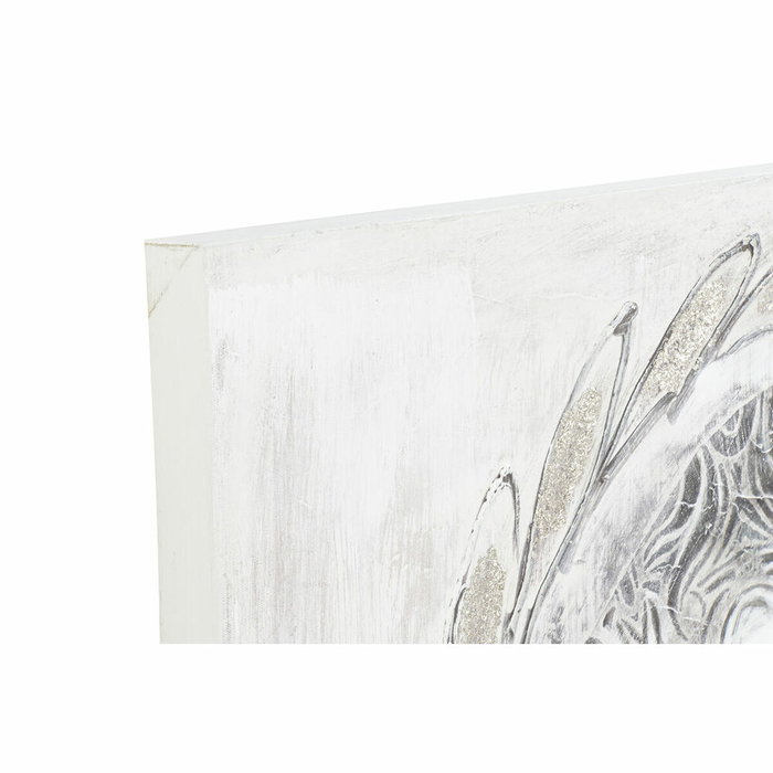 DKD Home Decor Toile Pin Toile 80 x 3,7 x 100 cm