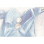 DKD Home Decor Toile Pin Toile 102 x 4,5 x 102 cm
