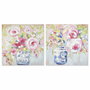 DKD Home Decor Toile Pin Toile 80 x 3 x 80 cm