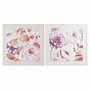 DKD Home Decor Toile Sapin Rose 70 x 3 x 70 cm