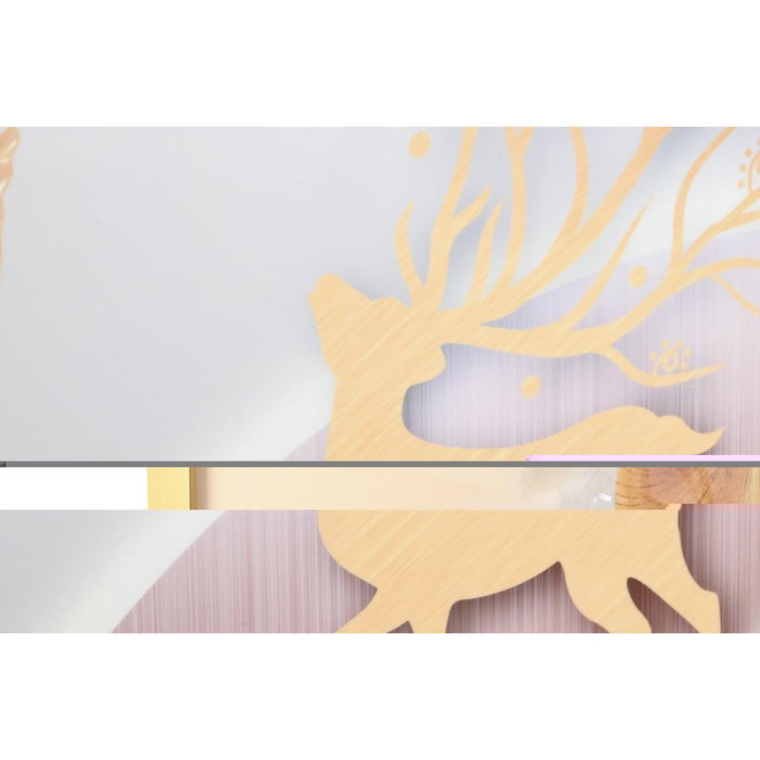 DKD Home Decor Cadre Aluminium Bois MDF 80 x 3 x 160 cm